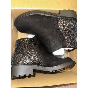 Coutgo Glitter Kids Short Boot Size 10
